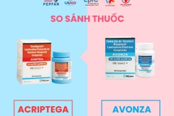 SO SÁNH GIỮA THUỐC ACRIPTEGA VÀ THUỐC AVONZA