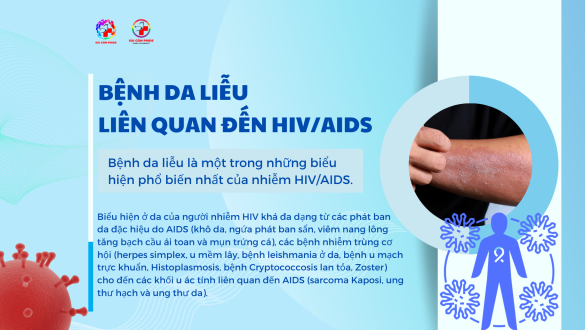 BỆNH DA LIỄU LIÊN QUAN ĐẾN HIV/AIDS?