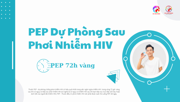 THUỐC PEP CHỐNG PHƠI NHIỄM HIV HIỆU QUẢ CAO - Sài Gòn Pride