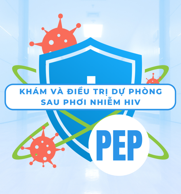 KHÁM VÀ ĐIỀU TRỊ SAU PHƠI NHIỄM HIV PEP 72h