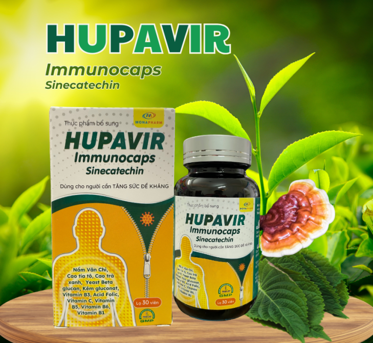 HUPAVIR Immunocaps Sinecatechin