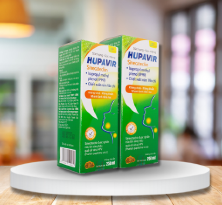 Dung dịch súc họng Hupavir